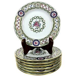 Haviland Limoges "Louveciennes" Bread Butter Plates 6 3/8" France-Set of 7-Mint!